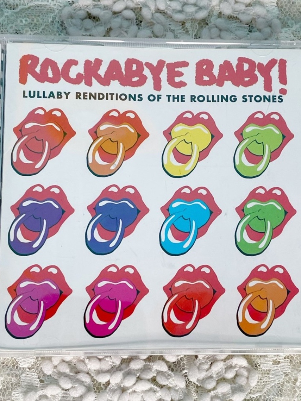 ROCKABYE BABY LULLABY RENDITIONS OF THE ROLLING STONES CD 2007 12 TRACKS TESTED
